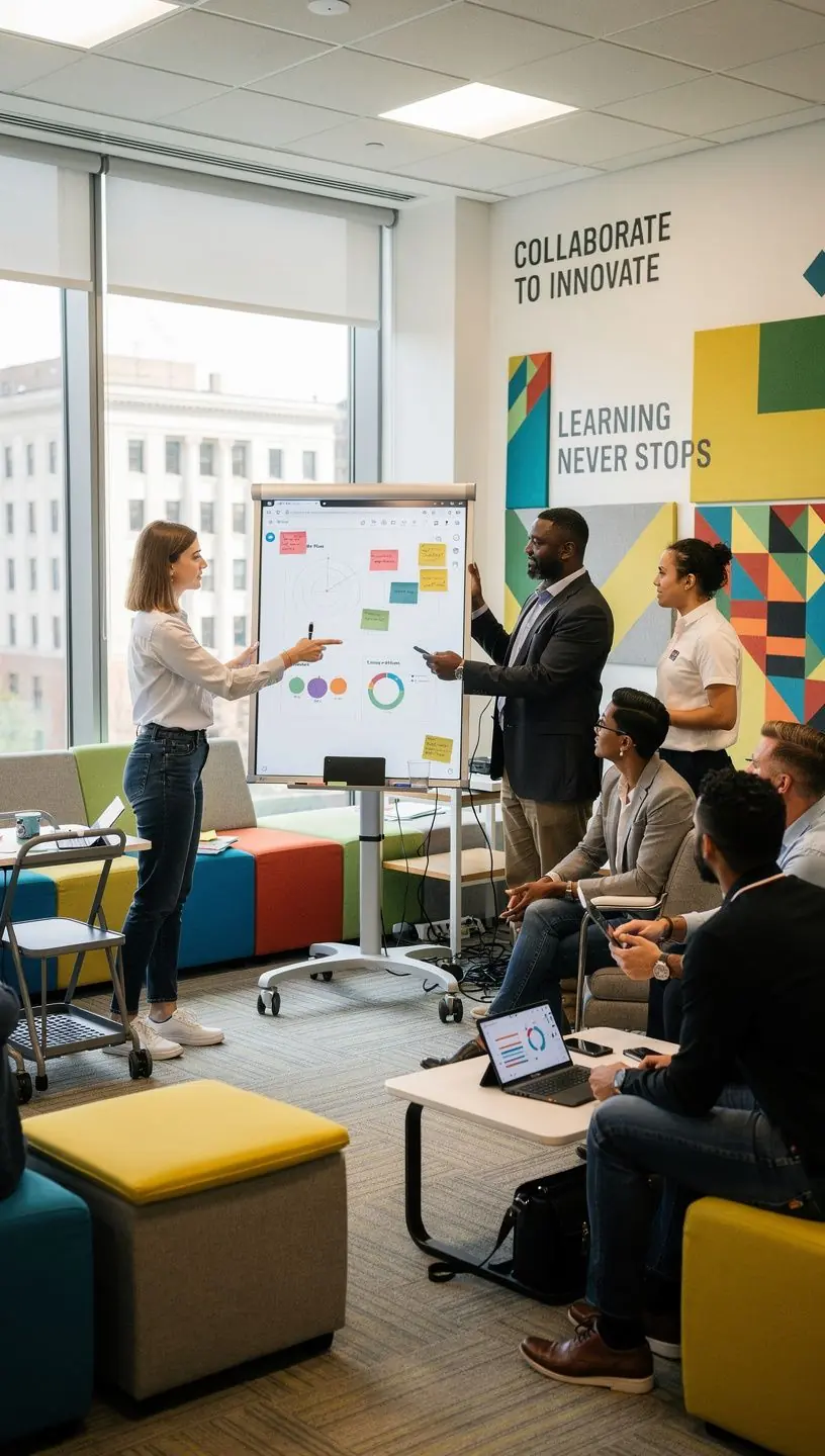 Кабинеты с эргономичными столами и стульями, способствующие высокой продуктивности.