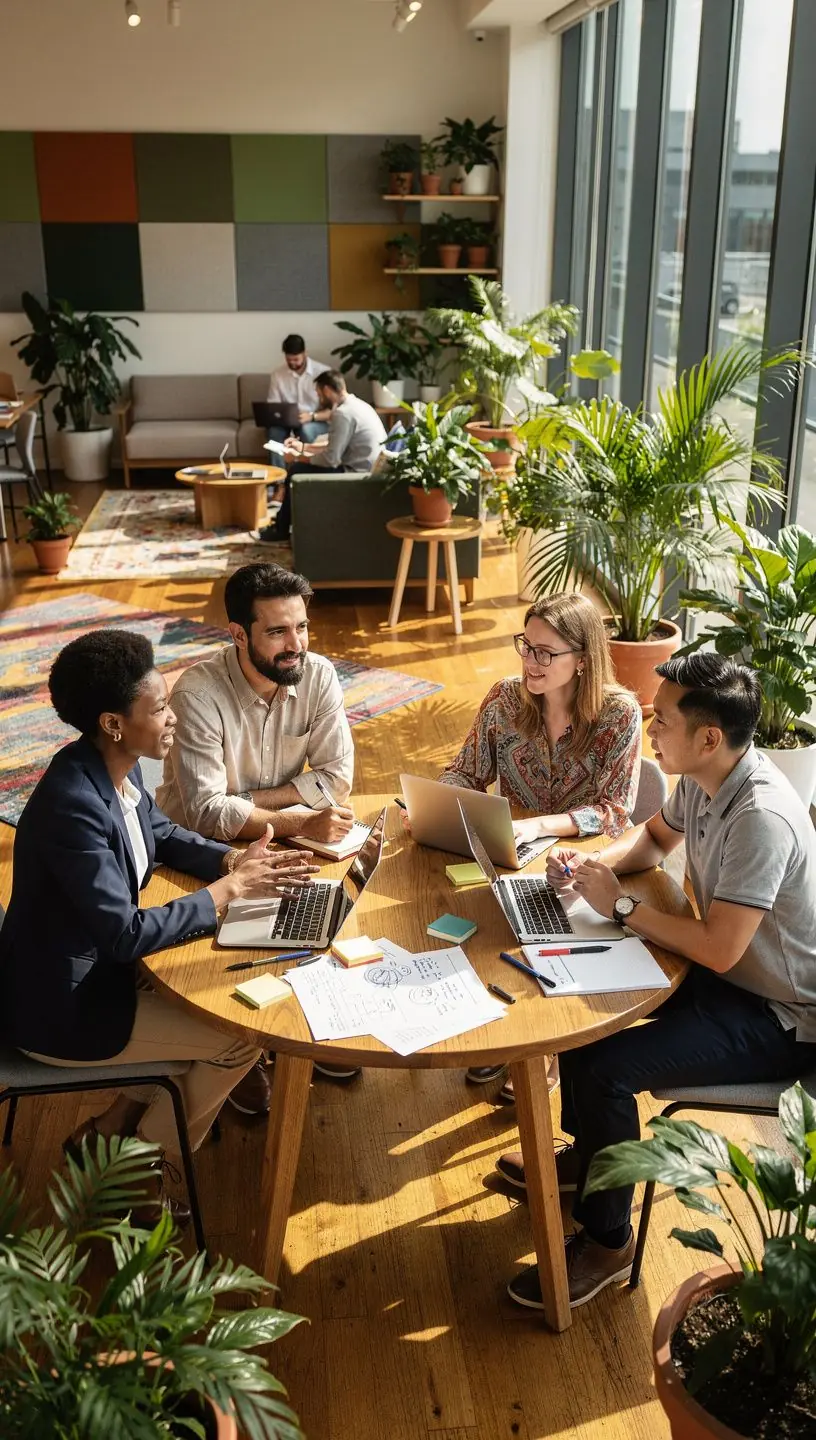 Кабинеты с индивидуальным дизайном, способствующие концентрации и творчеству.